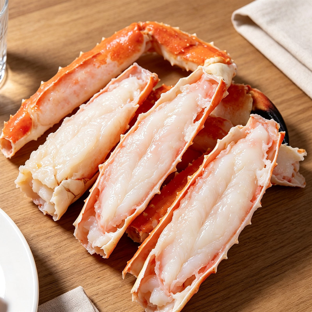 Premium Cooked King Crab Legs