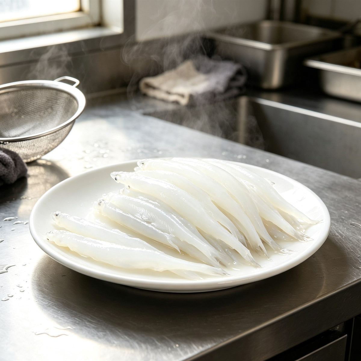 Premium Freshwater Whitebait Icefish Delicacy