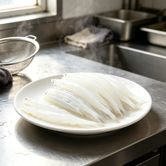 Premium Freshwater Whitebait Icefish Delicacy