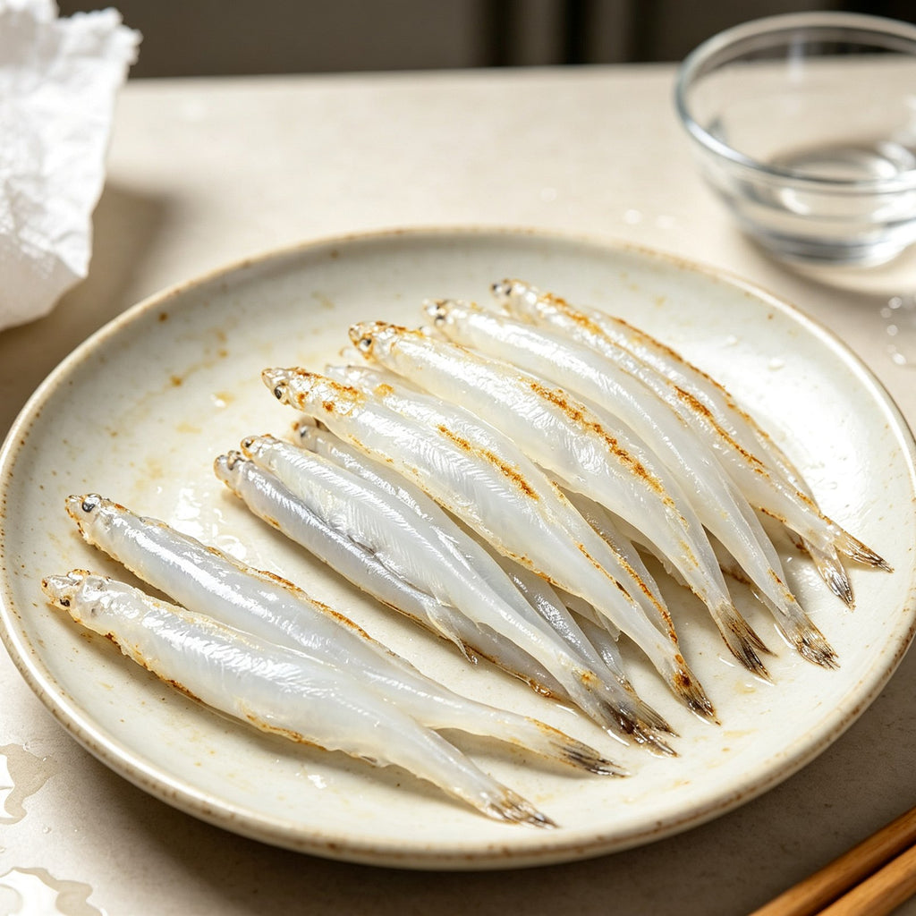 Premium Freshwater Whitebait Icefish Delicacy