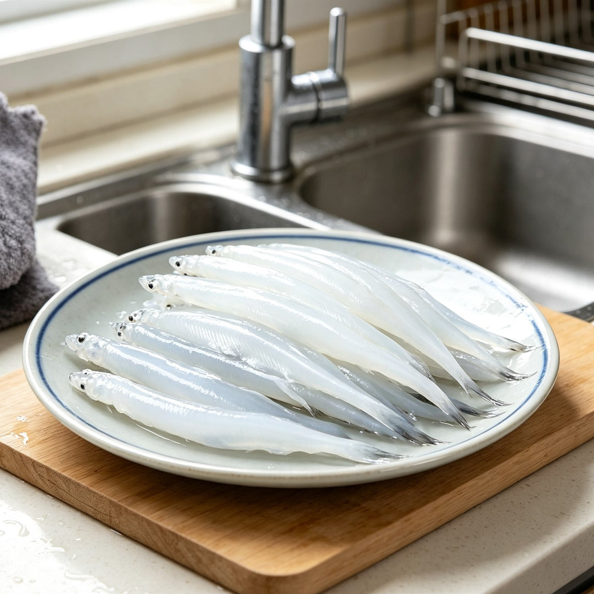 Premium Freshwater Whitebait Icefish Delicacy