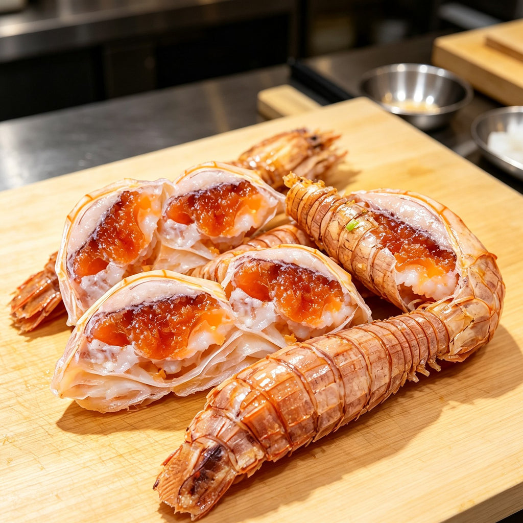 Premium Fresh Mantis Shrimp With Roe