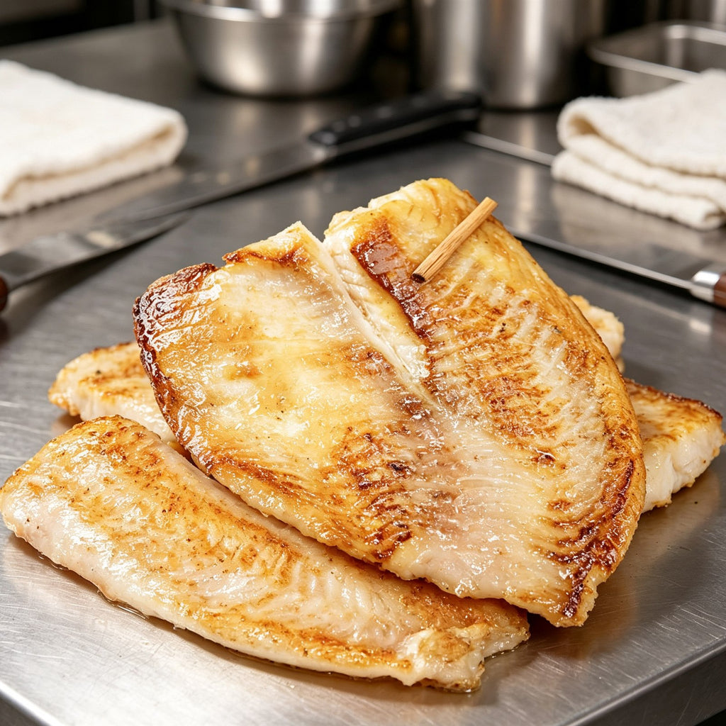 Premium Golden Pan-Seared Tilapia Fillets