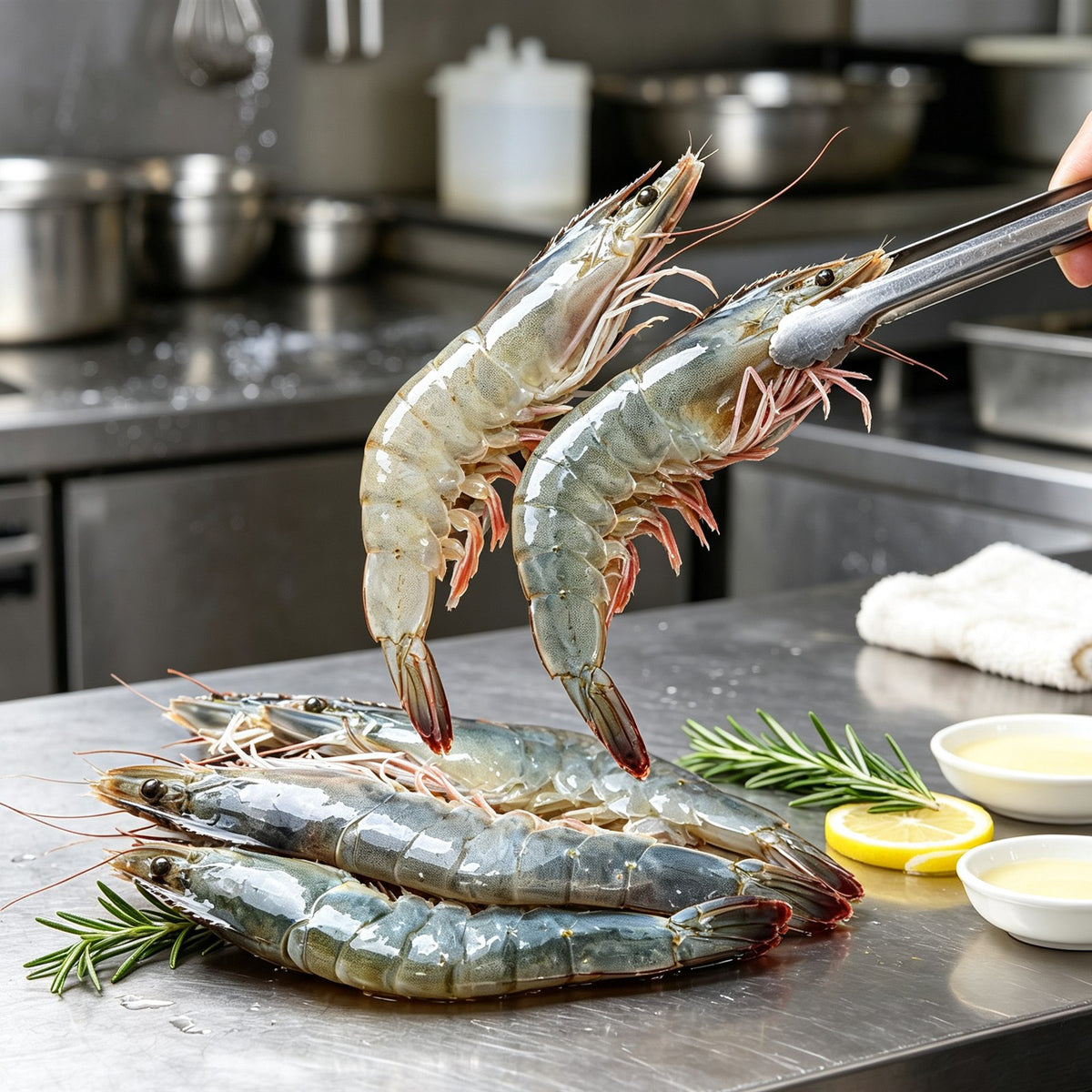 Premium Fresh Raw White Shrimp